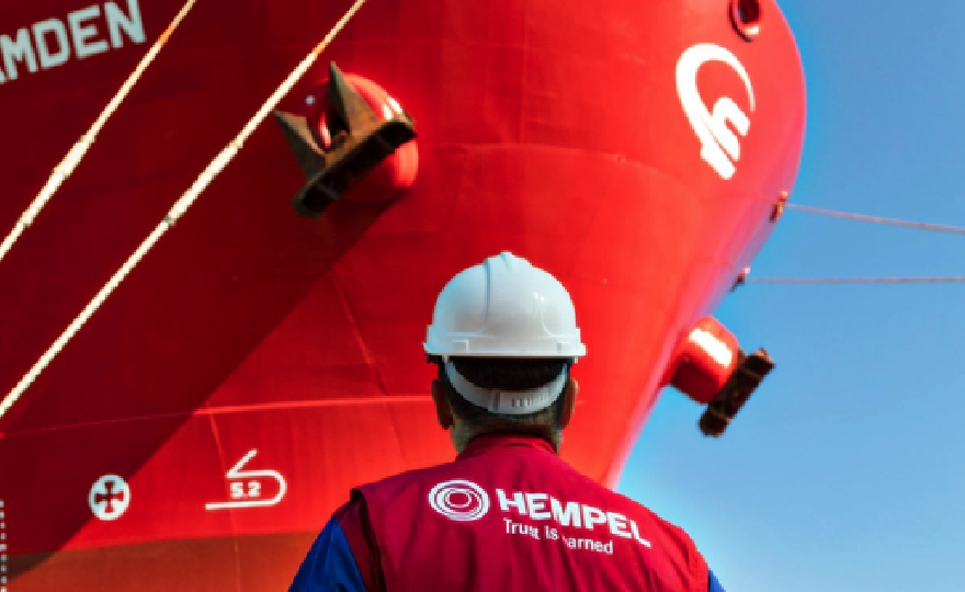 Hempel coats 3000 ships with flagship hull coating, Hempaguard